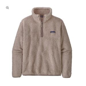 Patagonia Women's Los Gatos 1/4-Zip Fleece Sweater Pullover‎ Shroom Taupe